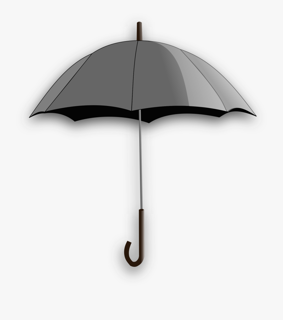 Umbrella Clipart Grey - Umbrella Png, Transparent Clipart