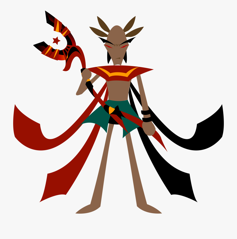 With Anubis Staff Big - Egyptian God Png Clipart Ancient Anubis, Transparent Clipart