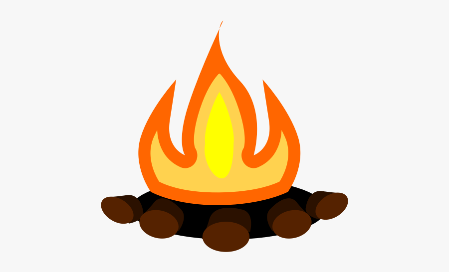 Campfire Clipart Camp Fire Image - Transparent Background Campfire Clipart, Transparent Clipart