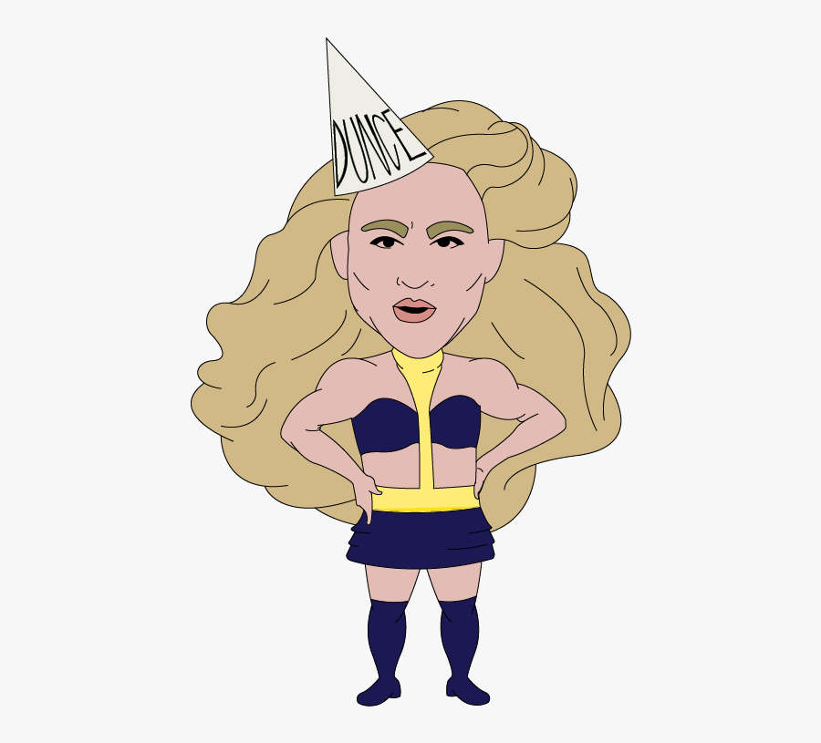 Kaley Cuoco Britney Spears - Cartoon, Transparent Clipart