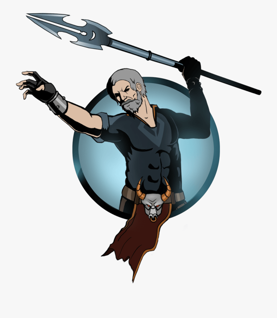 Image Man Spear Png - Bear Shadow Fight 2, Transparent Clipart