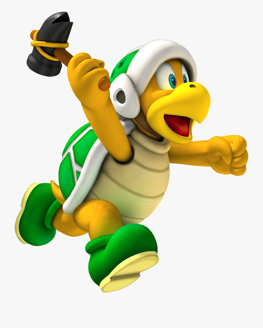 Super Mario Hammer Bro, Transparent Clipart