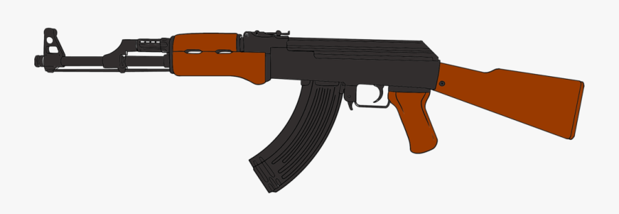 Ak 47 By Pdrpulanglupa - Ak 47 Drawing Png, Transparent Clipart