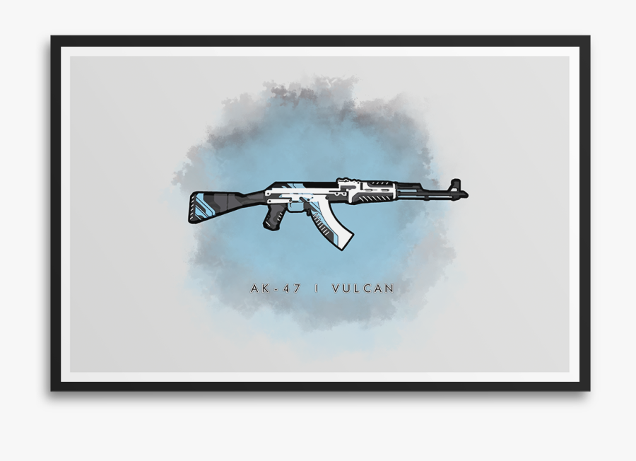 Assault Rifle, Transparent Clipart