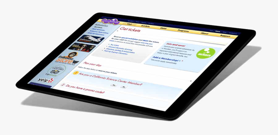 Ipad Hero - Tablet Computer, Transparent Clipart