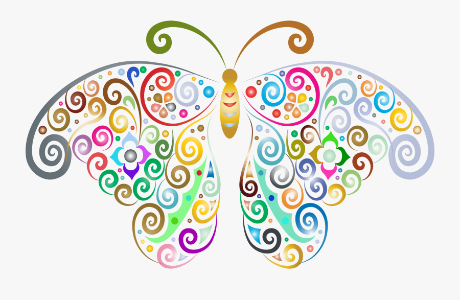 Butterfly Png For Computer - Butterfly Background Clip Art, Transparent Clipart