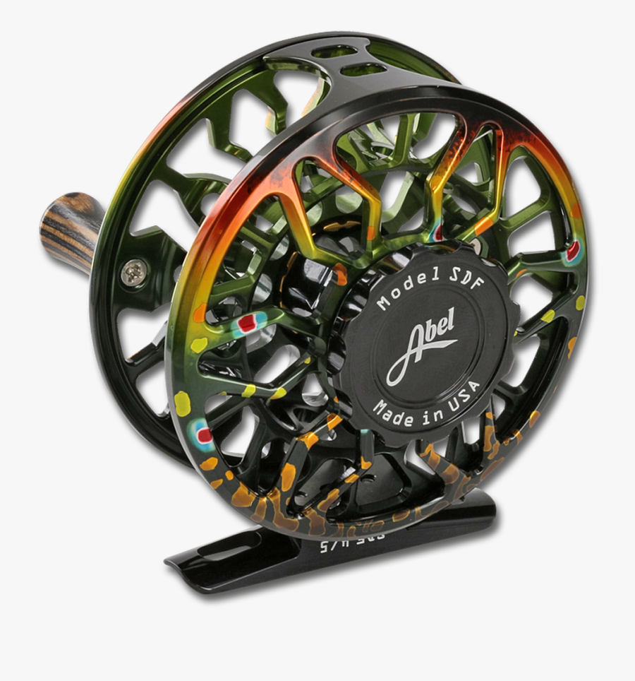 Abel Sdf Fly Reel - Tambourine, Transparent Clipart