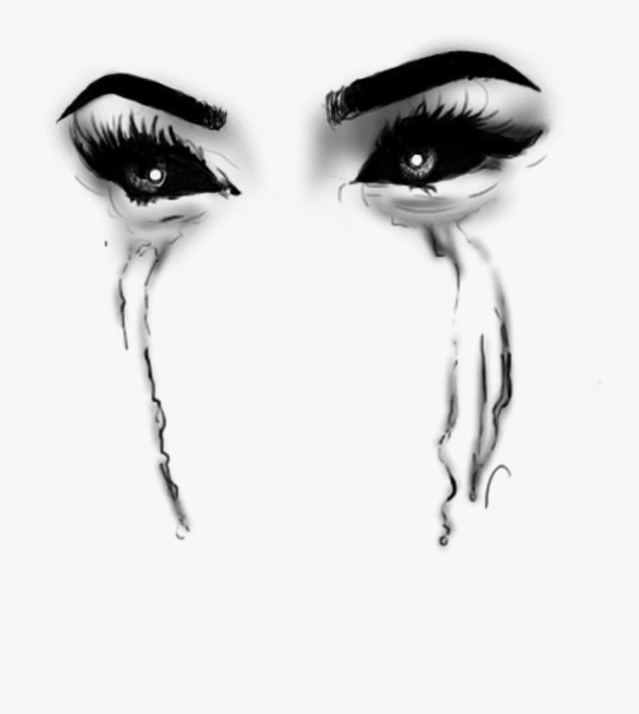 Transparent Evil Eyes Clipart - Tear Eyes Transparent Png, Transparent Clipart