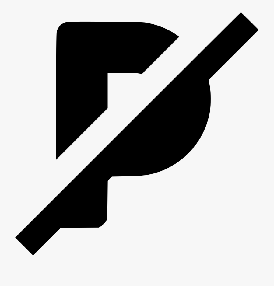 Sign No Parking, Transparent Clipart