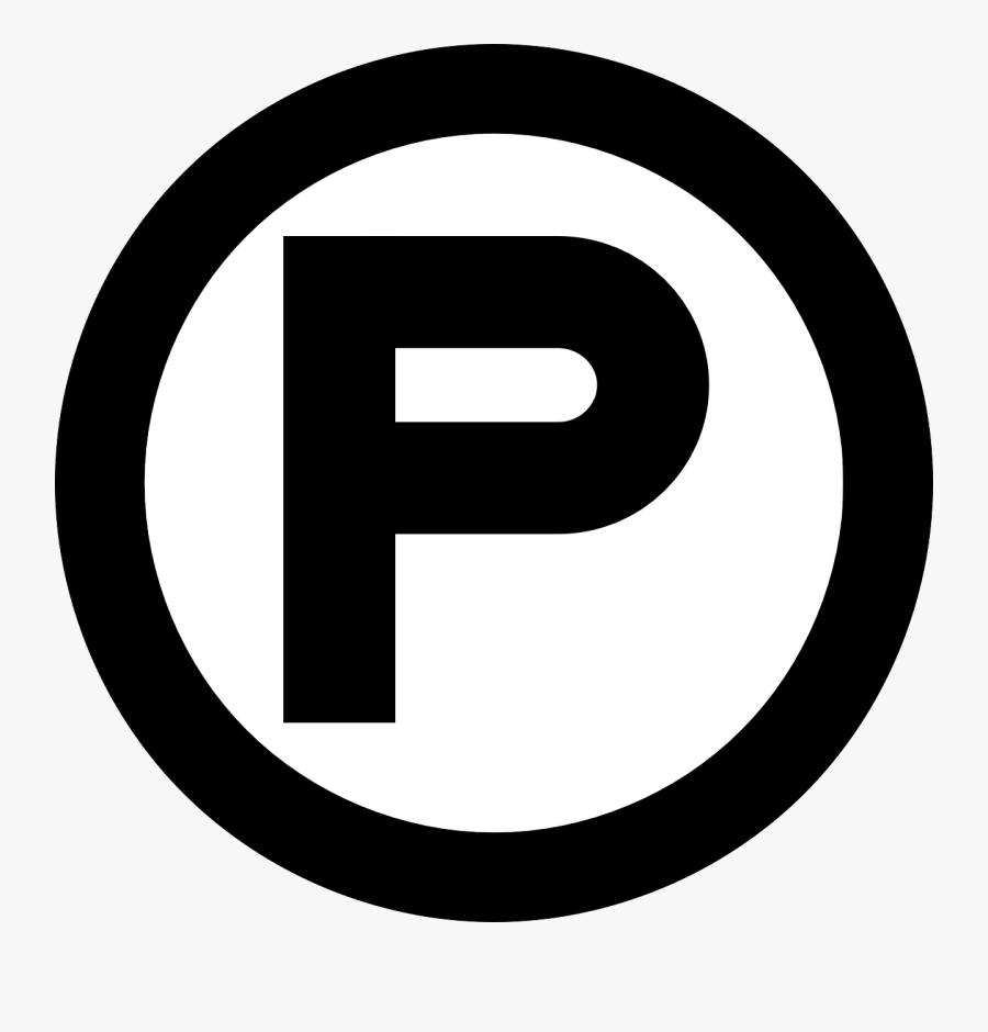 Parking Signs Symbols Free Photo - Trademark Clipart, Transparent Clipart