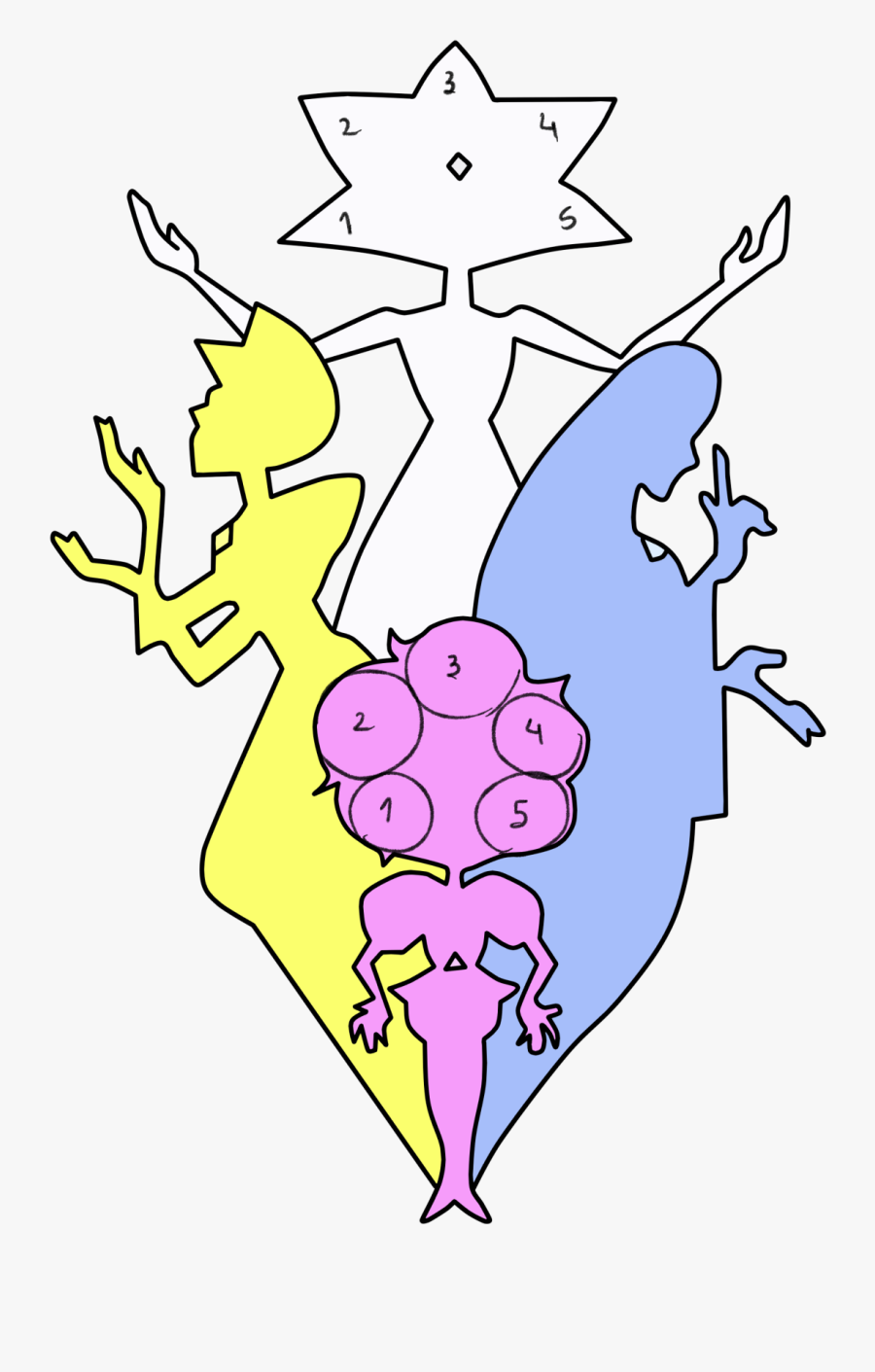 Steven Universe White Diamond Revealed, Transparent Clipart