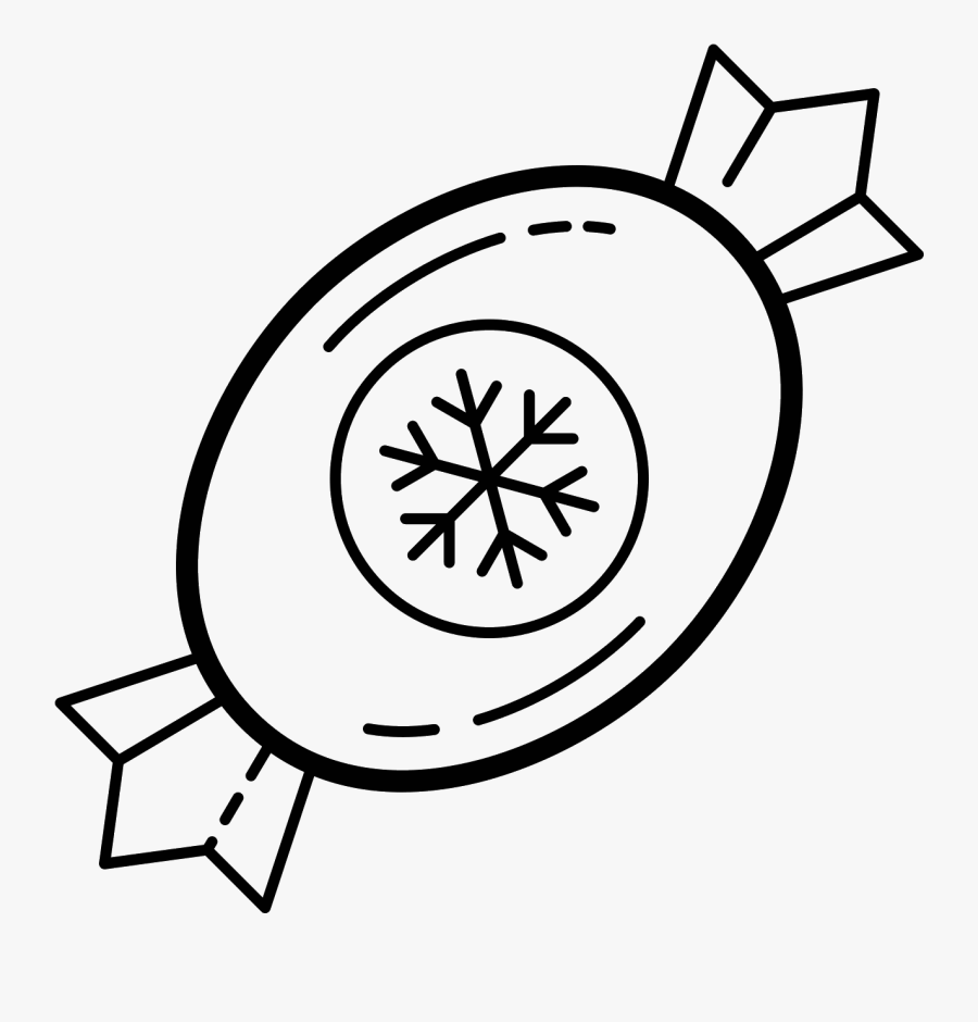 Christmas Candy Icon - Design, Transparent Clipart