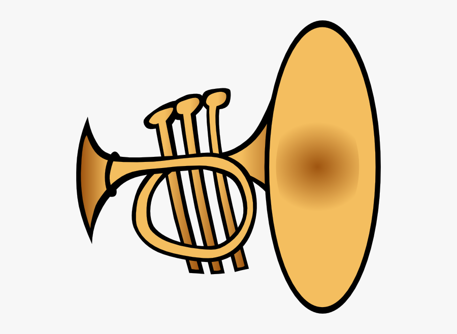 Silly Trumpet Svg Clip Arts - Clipart Trumpet, Transparent Clipart