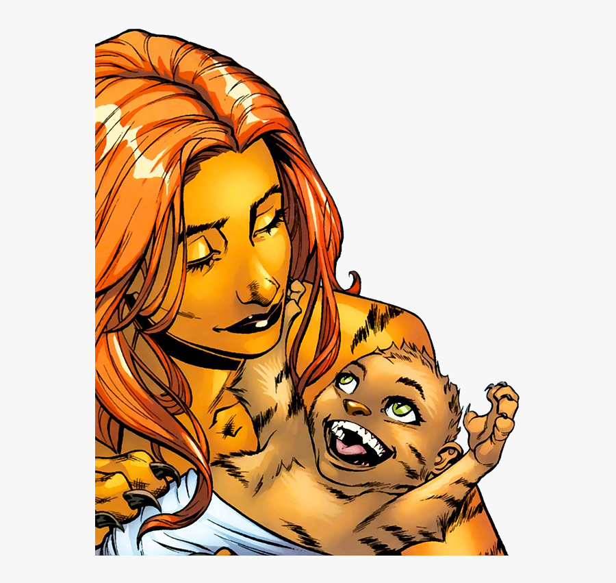 Greer Grant And William Grant Nelson Clipart , Png - Tigra Avengers, Transparent Clipart