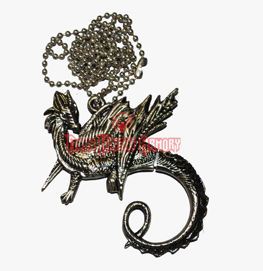 Silver Dragon Neck Np - Locket, Transparent Clipart