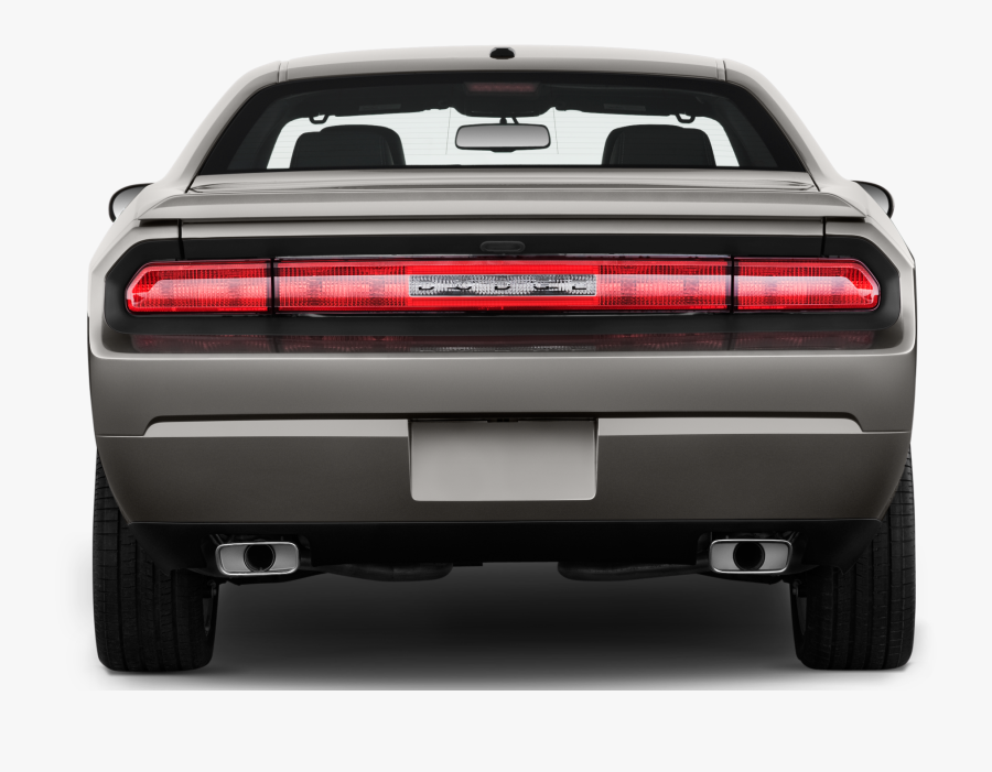 Dodge Challenger Clipart Chevrolet - 2014 Dodge Challenger Rear, Transparent Clipart