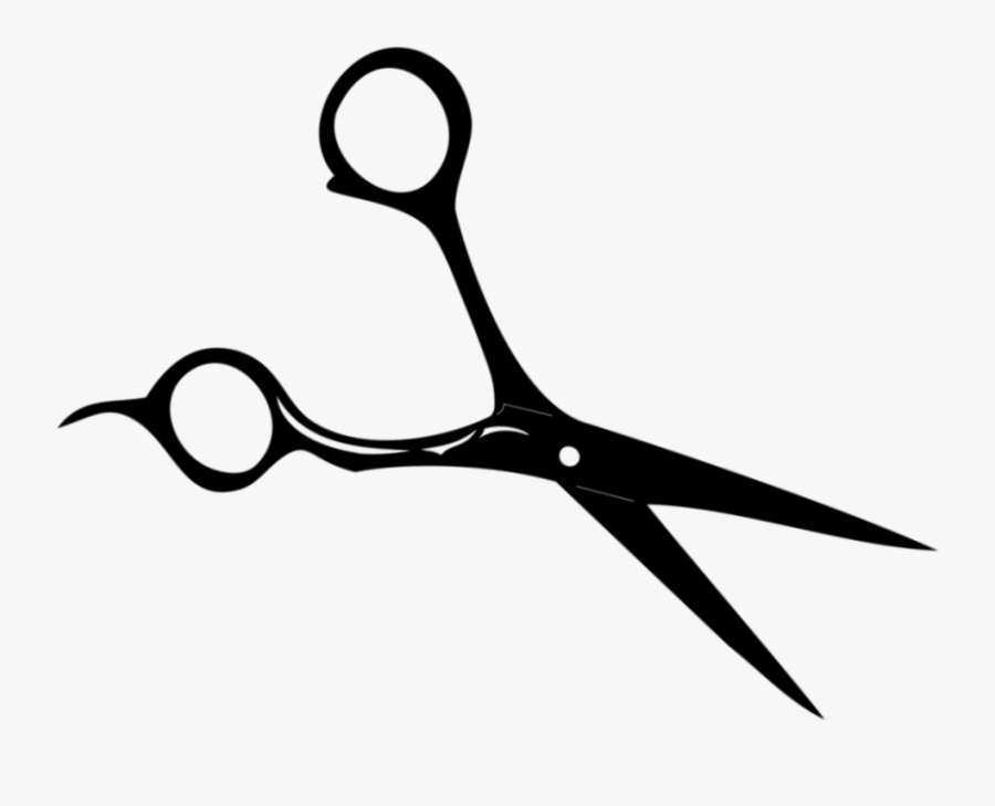 Clipart Scissors Haircutting - Hair Cutting Scissors Clipart, Transparent Clipart