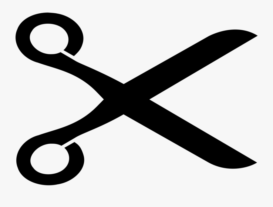 Monochrome - Scissors Clipart Transparent, Transparent Clipart