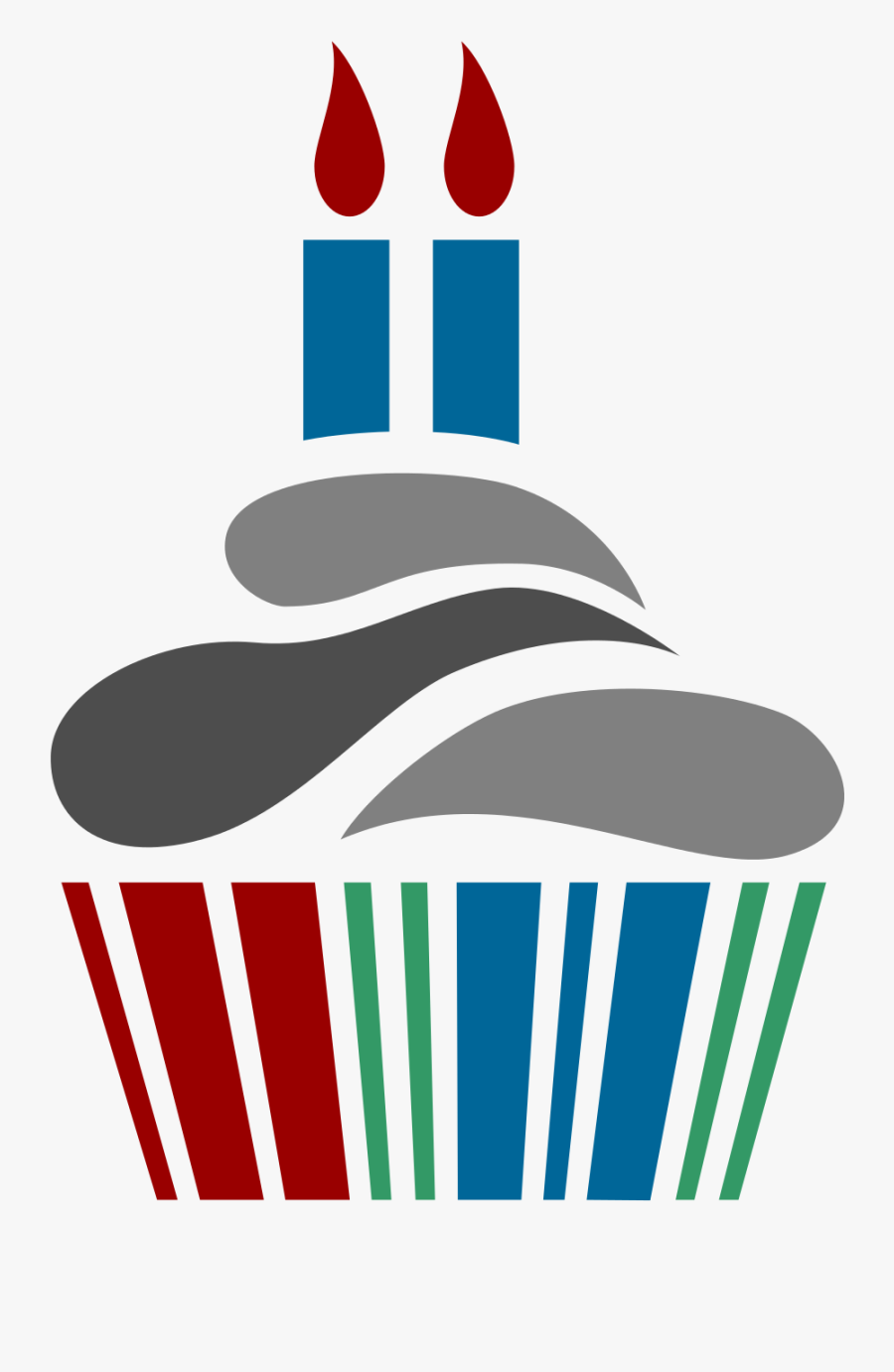 January Clipart Birthday Cupcake - Would Have Sent You A Card, Transparent Clipart