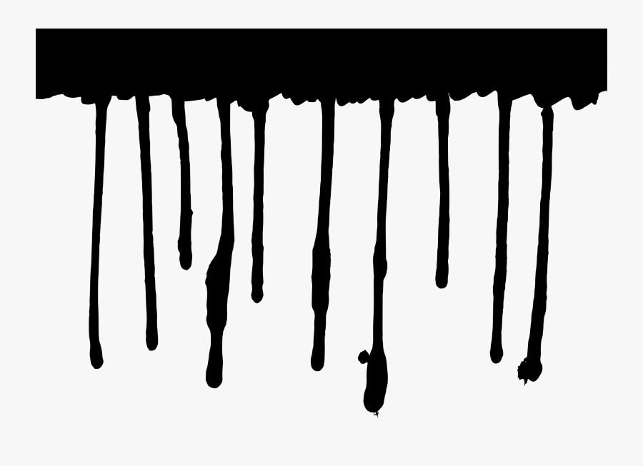 Paint Drip Texture Png Clipart , Png Download - Black Paint Drip Png, Transparent Clipart