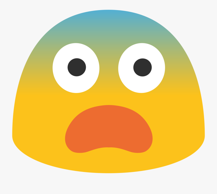 Transparent Annoyed Clipart - Cara De Asustado Emoji, Transparent Clipart