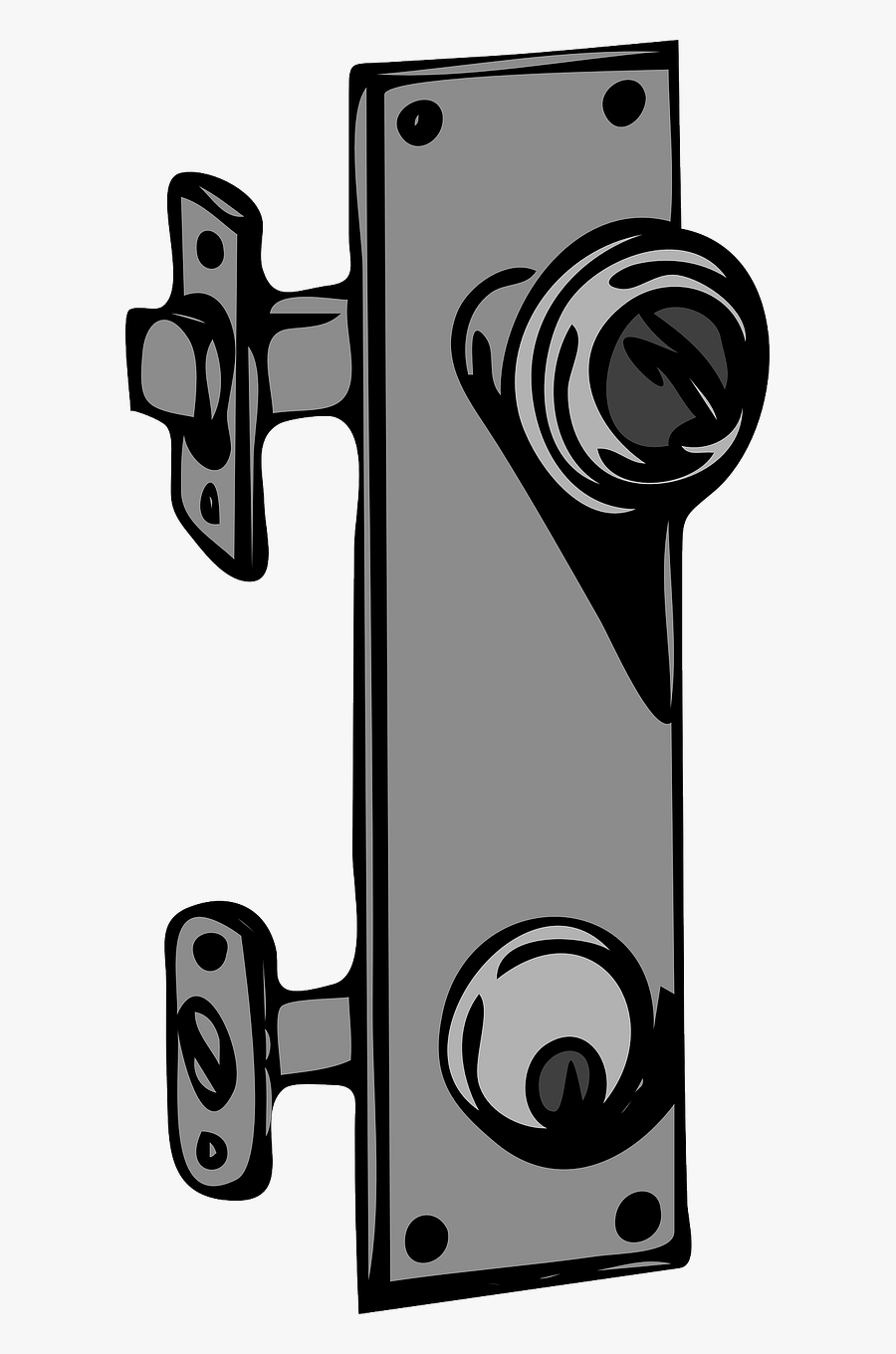 Free Architetto Serratura - Door Handle, Transparent Clipart