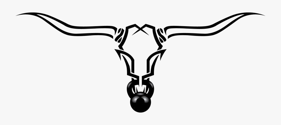 Transparent Longhorn Clipart - Long Horn Png, Transparent Clipart