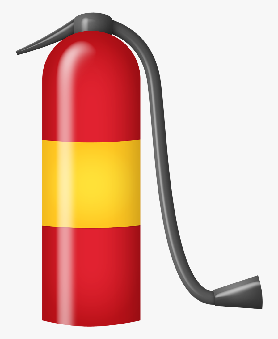 Bombeiro Fire Fighters, Fire Department, Fireman Party, - Red Fire Extinguisher Png Clipart, Transparent Clipart
