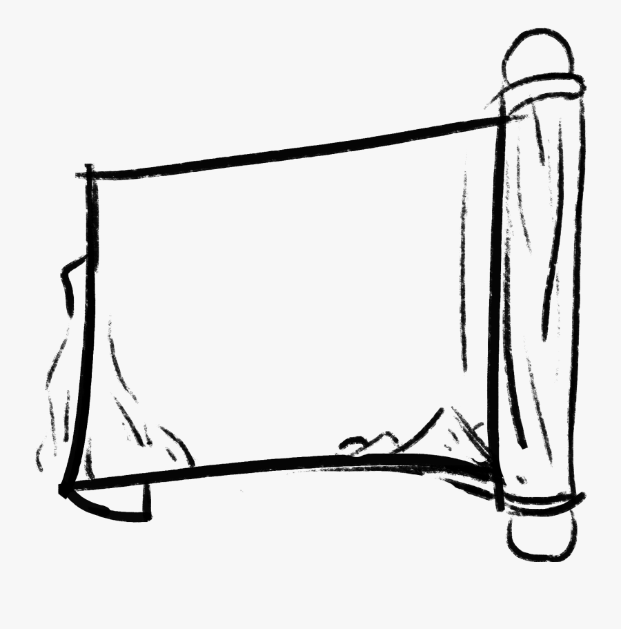 Transparent Scroll Artwork Clipart Free - إطار مخطوطة, Transparent Clipart