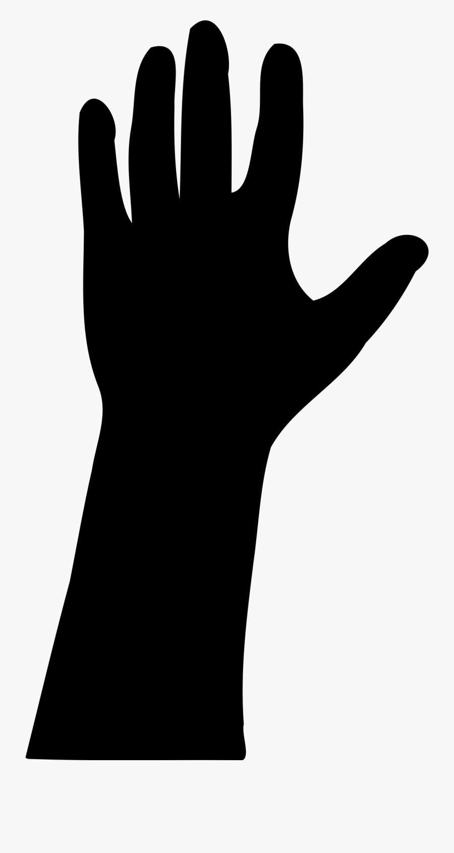 Svg Royalty Free - Hand Raised Transparent, Transparent Clipart