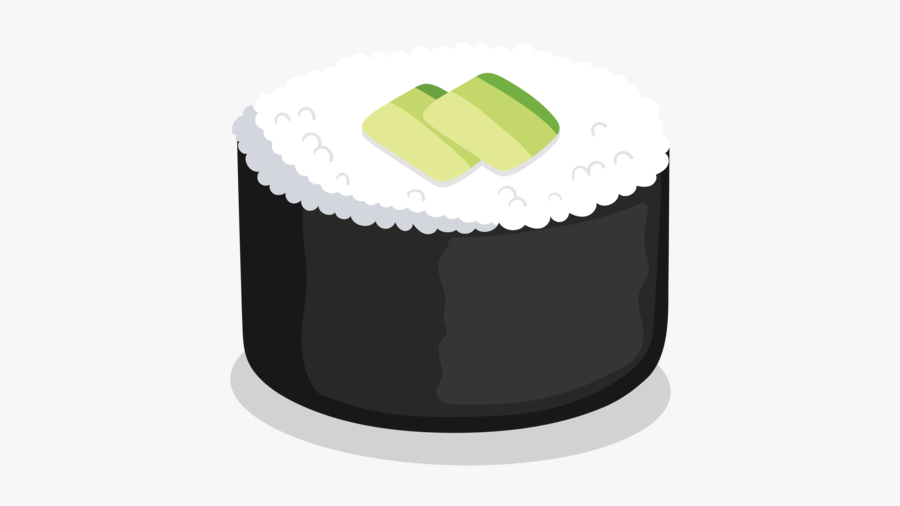 Sushi-big, Transparent Clipart