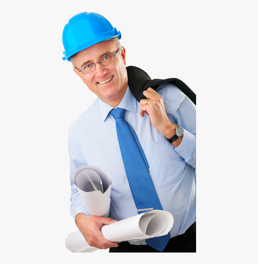 Grab And Download Industrail Workers And Engineers - Business Man, Transparent Clipart