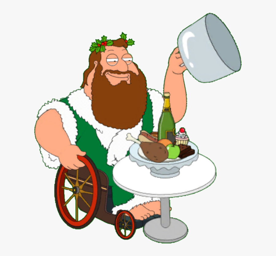 Ghost Of Christmas Present Cartoon, Transparent Clipart