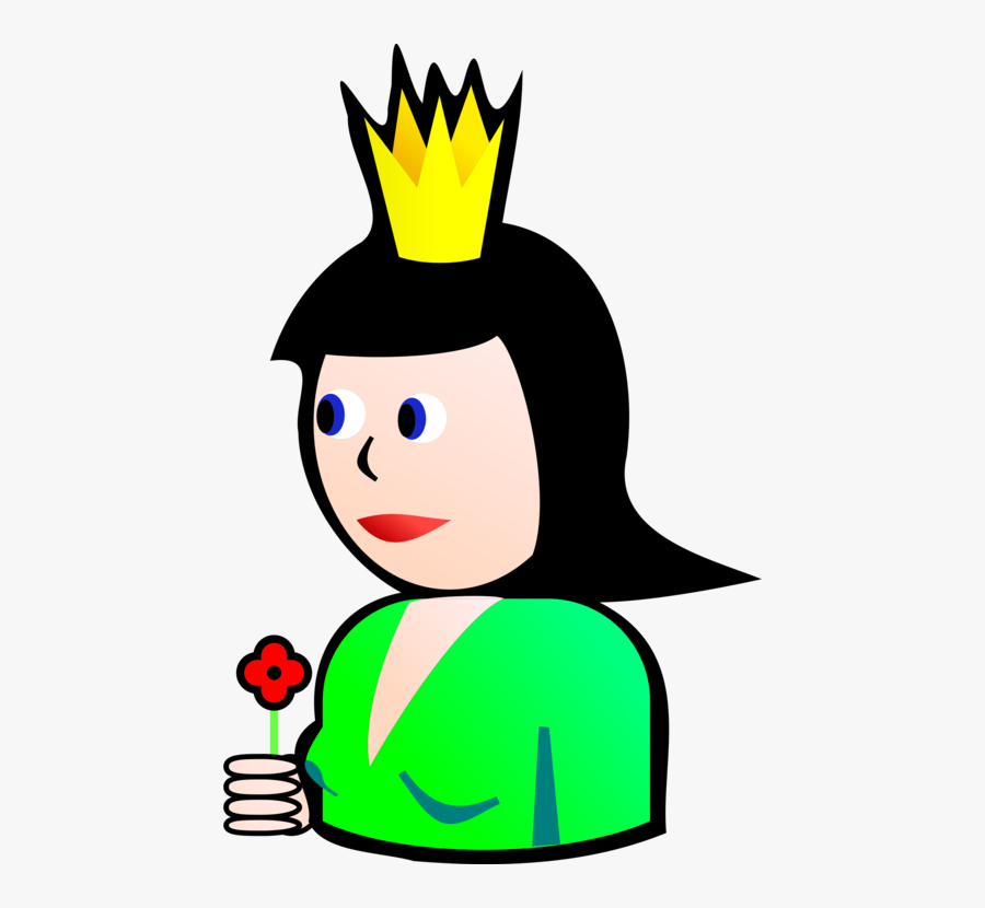 Human Behavior,facial Expression,artwork - Queen Clip Art, Transparent Clipart