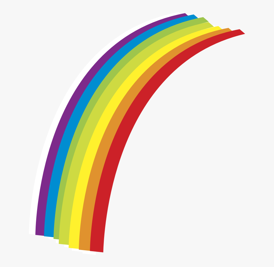 Clipart - Rainbow Draw Png, Transparent Clipart
