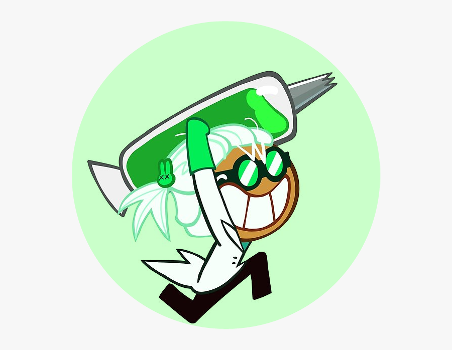 Wasabi Cookie, Transparent Clipart