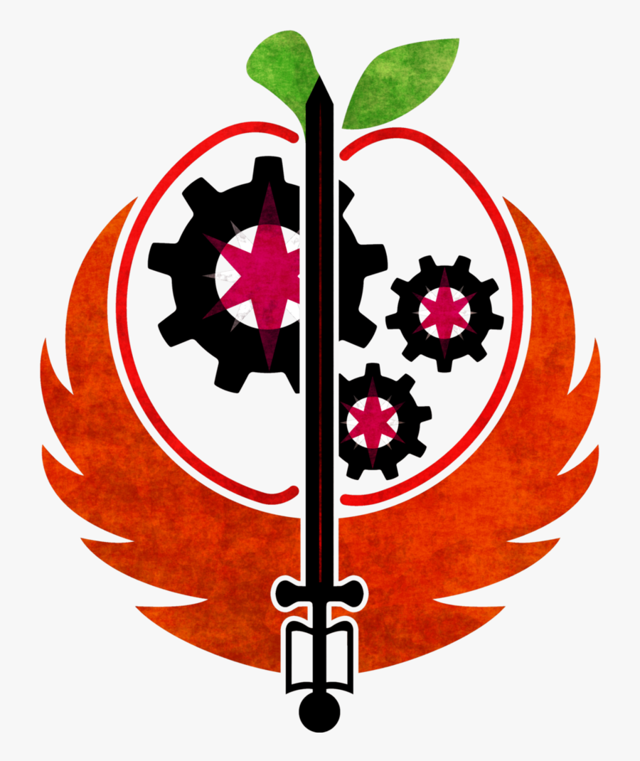 Transparent Ministry Fair Clipart - Brotherhood Of Steel Logo Transparent, Transparent Clipart