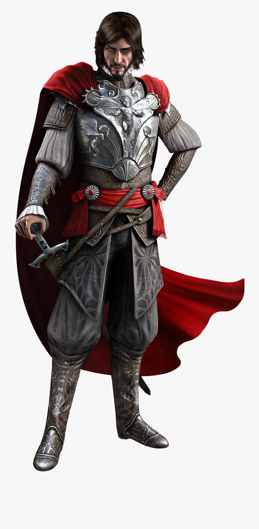 Assassin Creed Syndicate Clipart Render - Assassin's Creed Cesare Borgia, Transparent Clipart