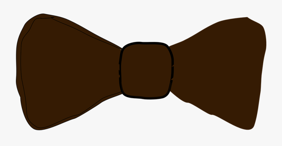 Brown Bow Tie Clipart, Transparent Clipart