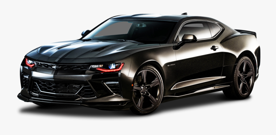 Chevrolet Camaro Black Car Png Image - 2020 All Black Camaro, Transparent Clipart