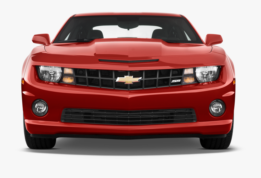 Chevy Chevrolet Sport - Yellow Camaro With Racing Stripes, Transparent Clipart