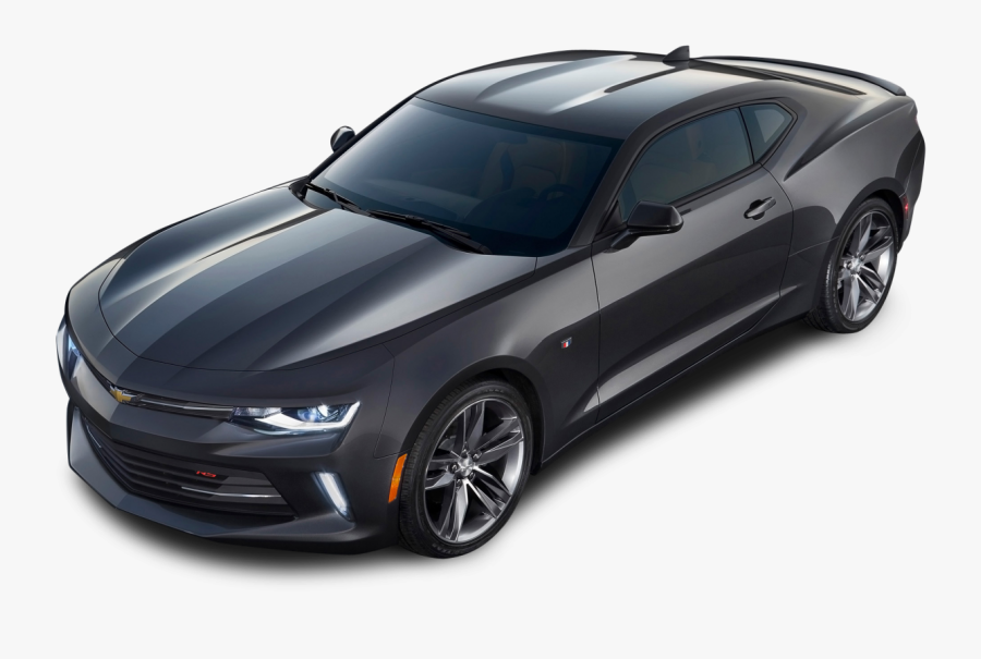 Chevrolet Camaro Rs Black Car Png Image - 2017 Black Camaro Rs, Transparent Clipart