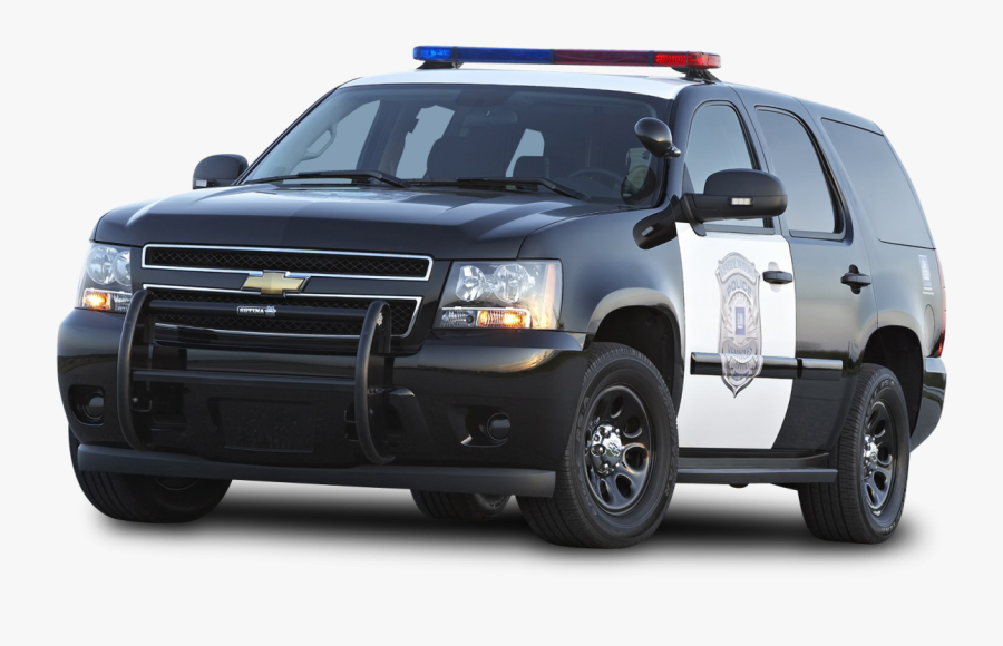 Black Chevy Tahoe Police Suv Ppv Car Png Image - Police Car Png, Transparent Clipart
