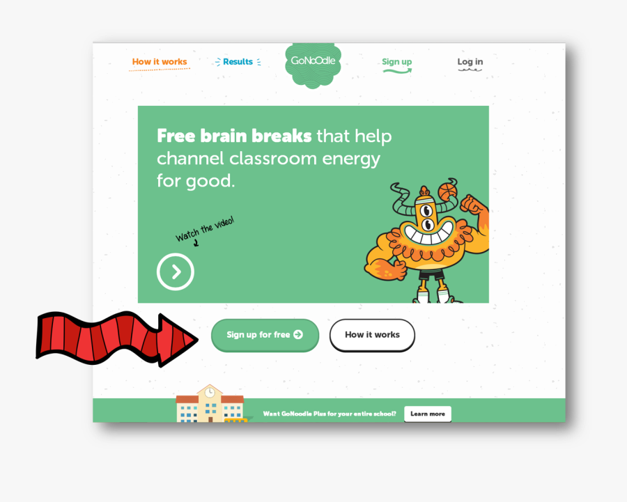 Transparent Brain Break Clipart For Kids - Cartoon, Transparent Clipart