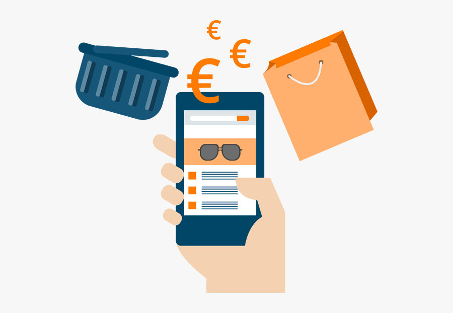 E-commerce Online Shopping Product Online And Offline - Commerce Product Png, Transparent Clipart