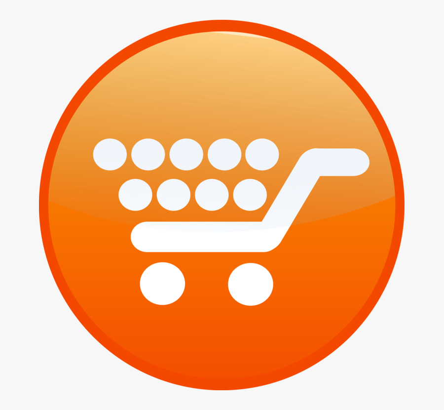 Area,orange,smile - Shopping Cart Favicon, Transparent Clipart