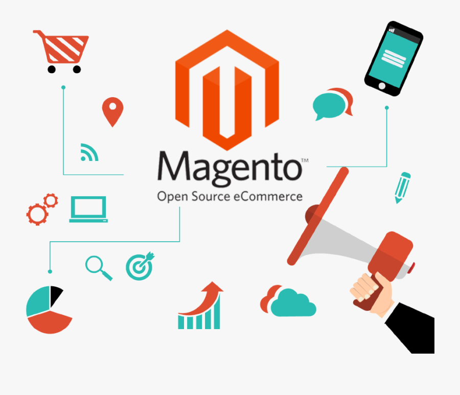 Growth Clipart Career Enhancement - Magento Web Development Logo, Transparent Clipart