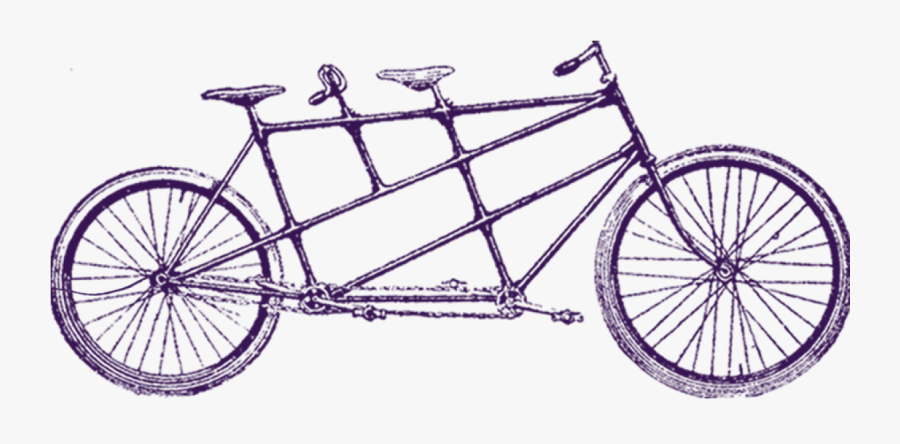 Transparent Tandem Bike Clipart , Png Download - Transparent Tandem Bike Clipart, Transparent Clipart