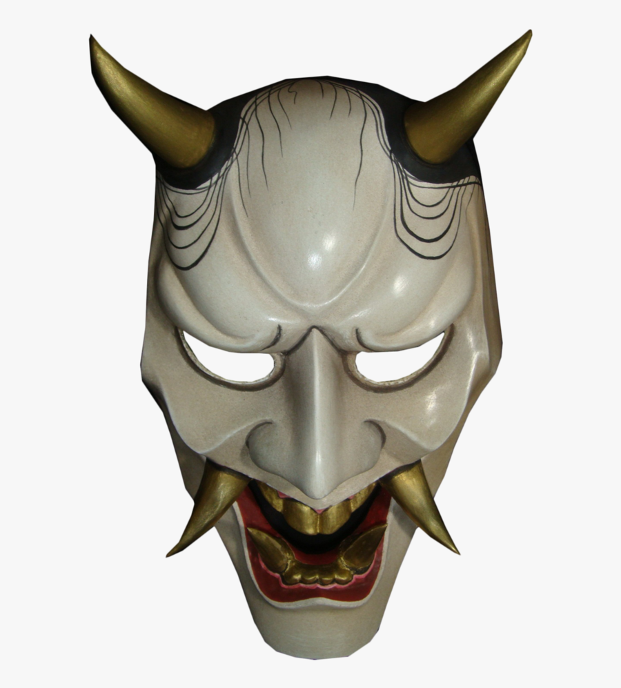 Oni Mask Png Picture - Japanese Demon Mask, Transparent Clipart