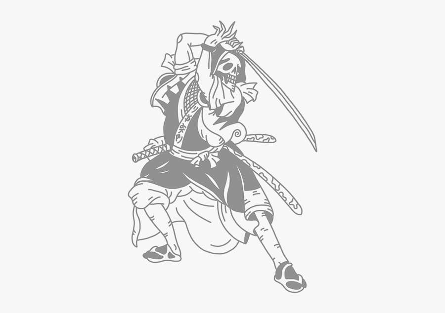 Easy Samurai Armor Drawings, Transparent Clipart